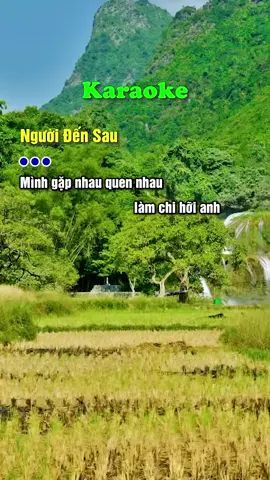 Người Đến Sau #karaoke #trending #foryou #chuabiethatt #nguoidensaukaraoke 
