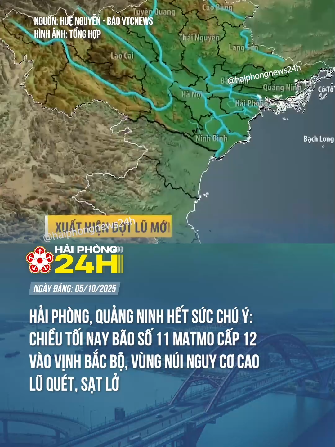 CHIỀU TỐI NAY BÃO SỐ 11 MATMO SẼ VÀO VỊNH BẮC BỘ #haiphong24h #tiktoknews #theanh28 #news #haiphong #baoso11 #matmo #baomatmo