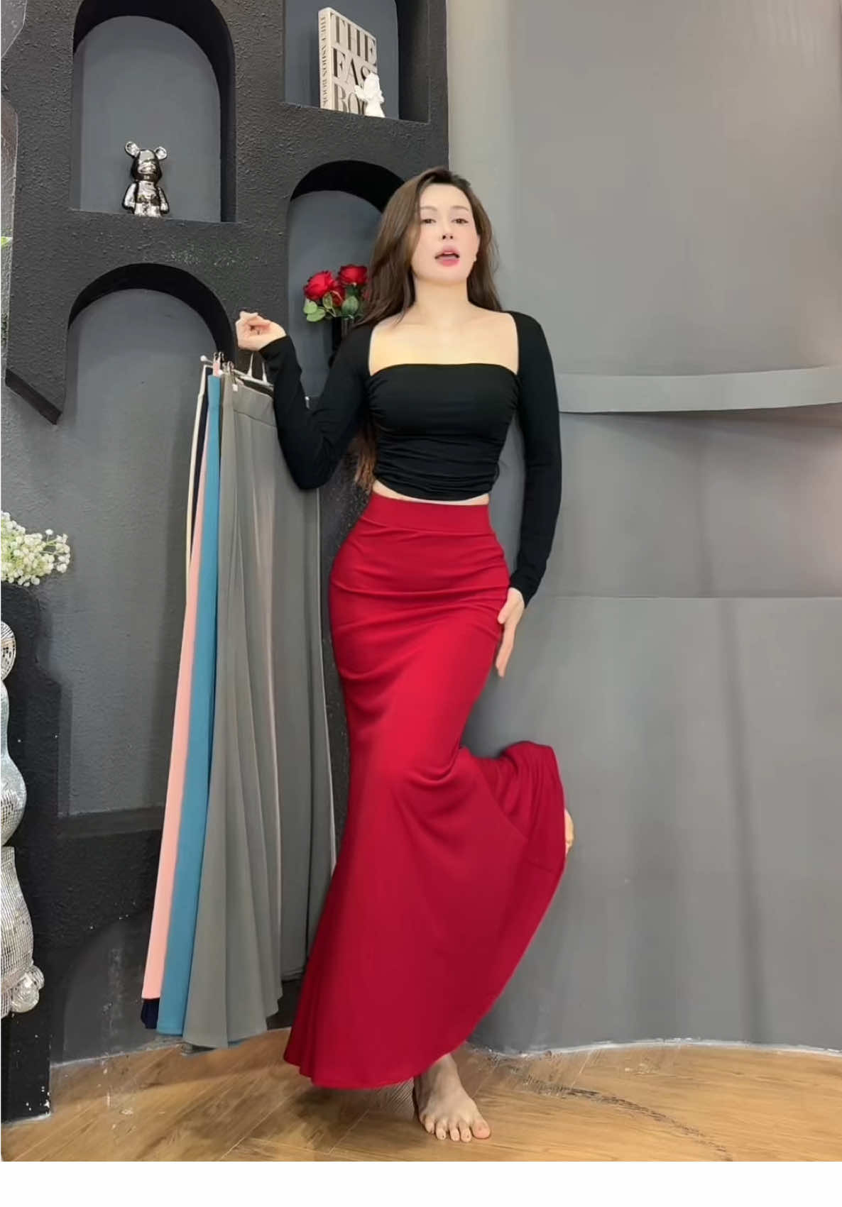 Váy đuôi cá đẹp 1 toptop 👀👀👀🤤🤤#xuhuong 