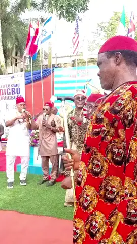 Ezeoba, Akajiofo Ndigbo Gburugburu, the Custodian of Igbo culture  delivering a brief speech about the meaning of OFO NDIGBO and what OFO stands for . The big OFO popularly  called Oke OFO stands for discrimination while small ofo popularly called Nne OFO stands for blessings. EZEOBA Akajiofo Ndigbo Gburugburu handed over the two Ofo Ndigbo niile to His Imperial Majesty Dr, Amb, Prosper Chukwuka at OBI EZUMEZU NDIGBO NIILE CULTURAL HERITAGE  in Nri Agu Ukwu Anambra State.#viralpo #(Omeiheukwu) #everyone #foryoupage #foryoupageofficiall #foryou #fypforyourpage .