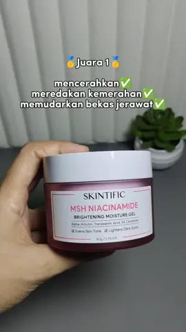 kalau mau wajah cerah jangan sampai salah pilih moisturizer,skintific msh niacinamide solusinya#moisturizer #skintific #skintificmoisturizer #skintificmshniacinamide 