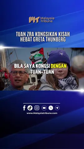 Perkongsian Zainal Rashid Ahmad mengenai gadis hebat yang mengidap Asperger, Greta Thunberg, aktivis Sweeden yang memimpin Global Sumud flotilla. #malaysiatribune #beritasemasa #sumudflotilla #gretathunberg 