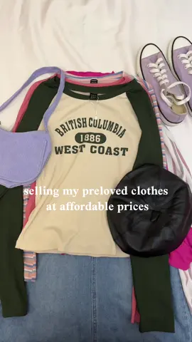 🛍 To claim an item, comment “Mine” under the video and send me a DM right after to confirm. Payment must be made to secure your order — first come, first served! Please note: these pieces are pre-loved, so there may be small signs of wear or minor imperfections. Every item is cleaned, cared for, and described honestly 🤍 #fashiontiktok #decluttering #thrifting #prelovedfashion #foryoupage 