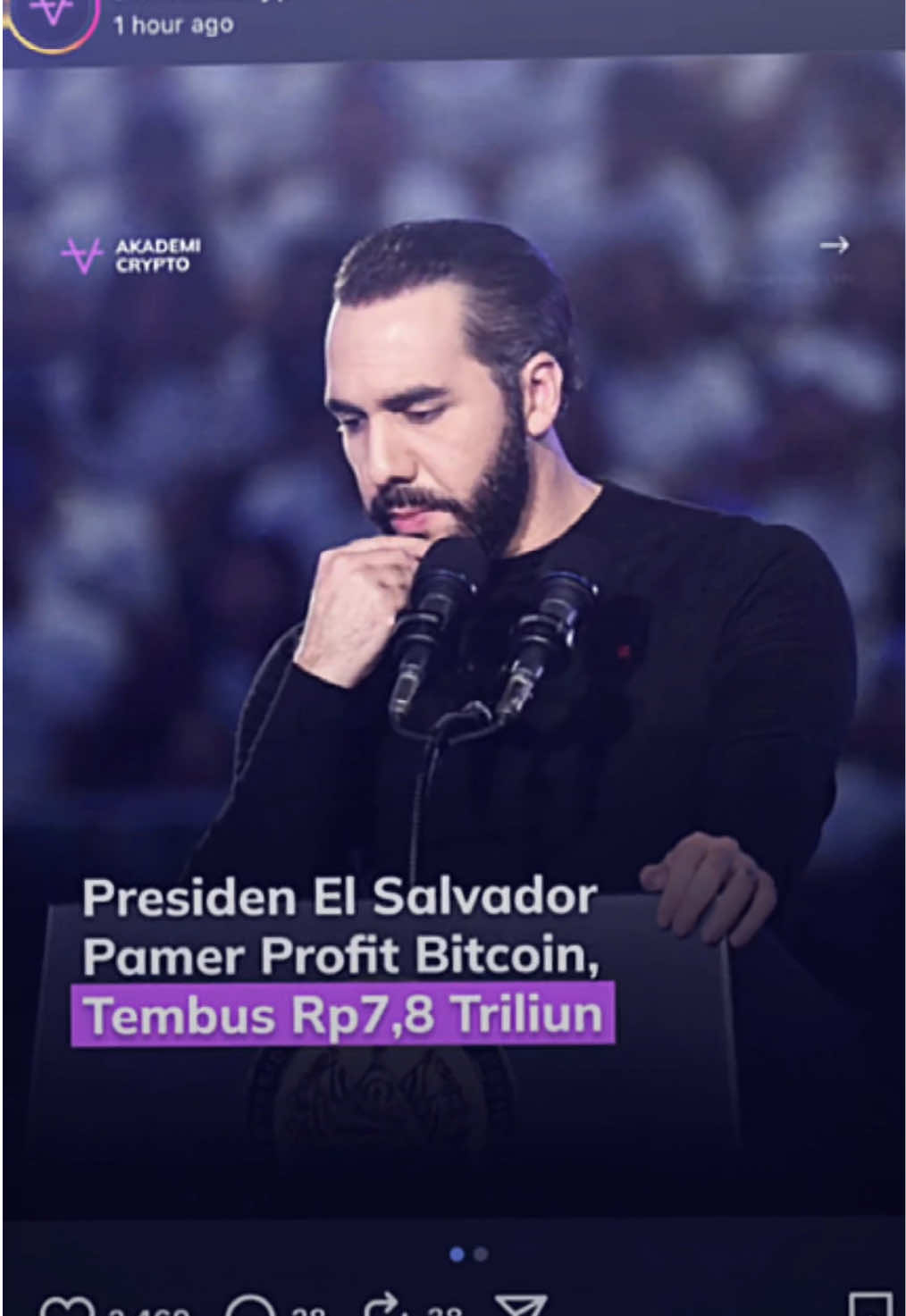 Presiden aja profit dari bitcoin🗿 #timothyronald #CapCut 