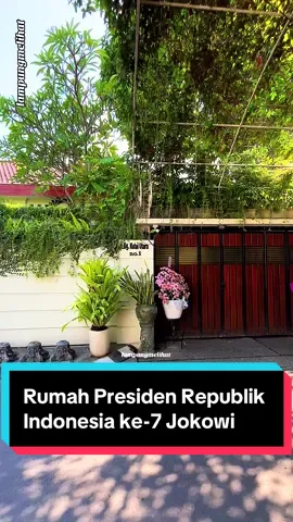 Rumah Presiden Republik Indonesia ke-7 Jokowi (Joko Widodo) #lampungmelihat #solo #jokowidodo #indonesia🇮🇩 #rumah 