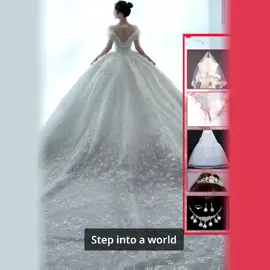 make your special day unforgettable 💞💞 shop now #wedding #gown #tik_tok #bride #usa_tiktok 