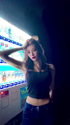 Only in Japan you find a vending machine in the woods LOL 