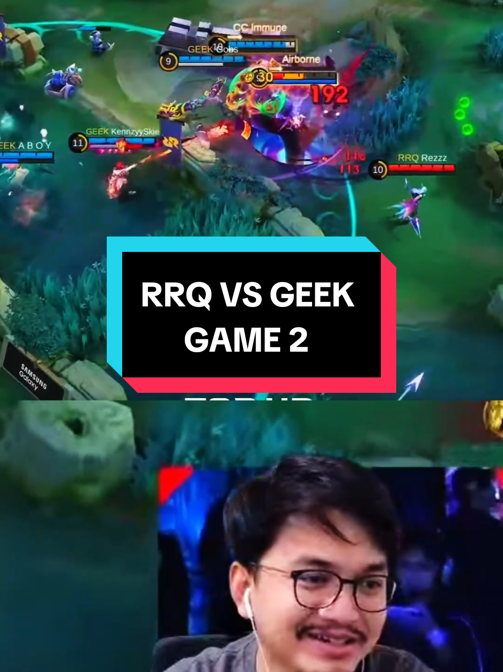 RRQ VS GEEK GAME 2 #mpl #NEXTJagoanMabar #MLBBNEXT2025 