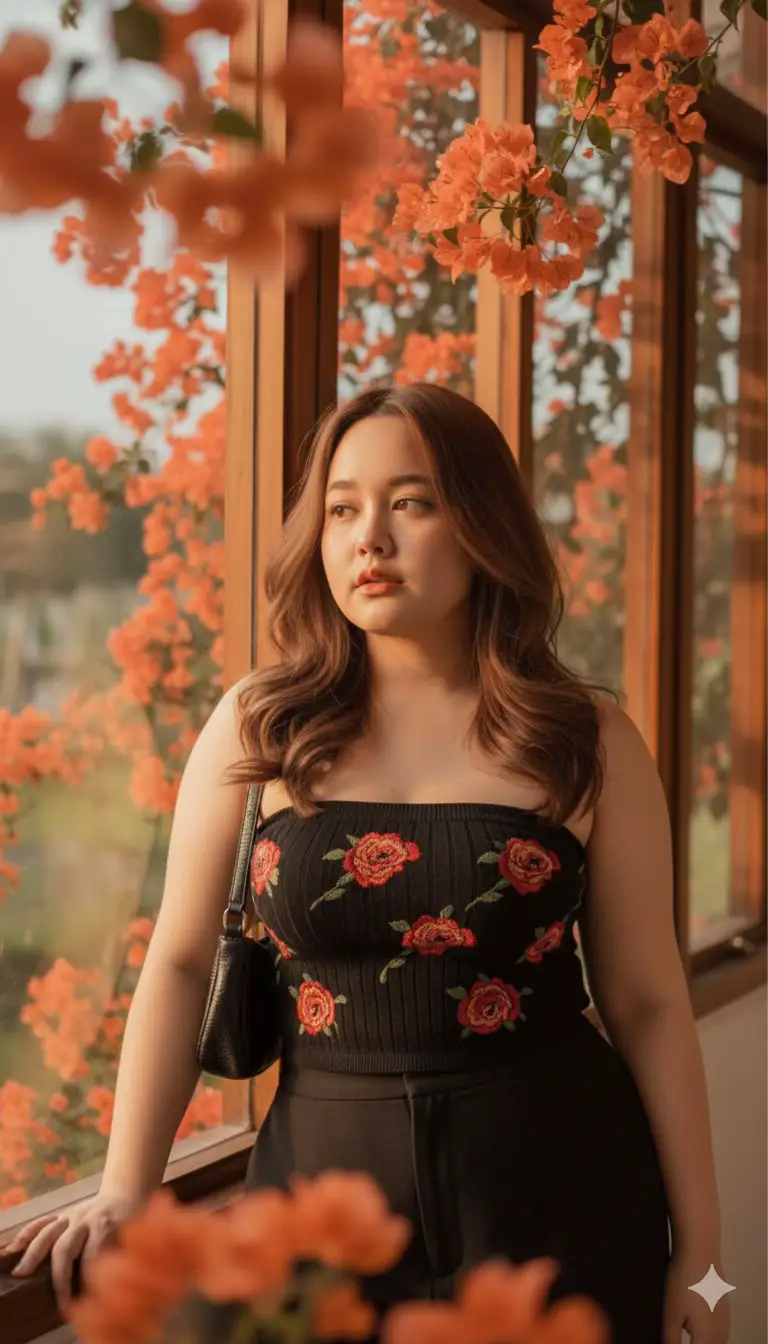 วันนี้มาแจกโทนสีส้มอีกแล้ว เป็นโทนที่สวยและละมุนมาก เป็นส้มที่ดูแล้วไม่เบื่อเลย 🧡✨ #โทนสีส้ม #สาวอวบ  #ติดเทรนด์ #Gemini