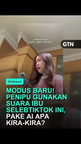 nah ini #penipuan model baru pakai #suaraibu  #pikirduakali jangan mudah percaya begitu saja. #berjutainformasi #koleksiwahyu