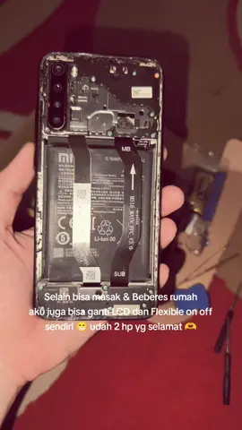 Sengaja beli printilan obeng kecil² demi menghemat + modal nekad 😁😁
