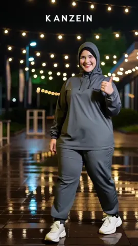 Promo jas hujan model hoodie 