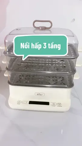 🌟 CHỈ MỘT NỒI – CHUẨN BỊ CẢ BỮA ĂN CHO GIA ĐÌNH 🌟 🍽️ Dung tích siêu lớn 12L – hấp cùng lúc nhiều món ✔️ 3 tầng hấp riêng biệt – hấp cá, hấp bánh bao, hấp rau củ… tất cả chỉ trong 1 lần nấu ✔️ Thiết kế hình hộp chữ nhật – hấp nguyên con cá lớn mà không cần cắt nhỏ ✔️ Khay inox 304 chống gỉ, kháng khuẩn – an toàn cho sức khỏe 🔥 Công nghệ làm nóng 360° – chín đều, giữ trọn dinh dưỡng ✔️ 6 chế độ hấp thông minh: đồ mềm, đồ cứng, hải sản, thịt, rau củ, bánh bao… ✔️ Tự động giữ ấm sau khi hấp – không lo nguội khi chưa kịp ăn ✔️ Hẹn giờ linh hoạt – mẹ vừa làm việc, vừa nấu ăn không cần canh bếp 🧼 Dễ vệ sinh – khay hấp tháo rời, không bám mùi ✔️ Thiết kế tiện quan sát – khay trong suốt, kiểm tra món ăn dễ dàng ✔️ Khay hứng nước riêng – không lo tràn nước ra ngoài #bear#noihapbear#noihap3tang  