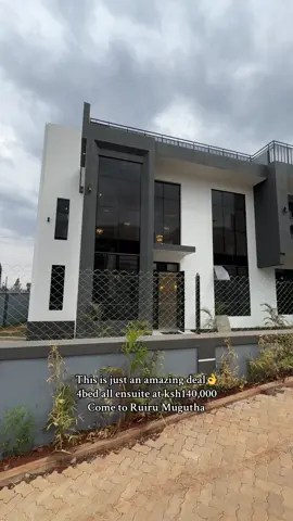 The interior work is just 👌Rent this beautiful 4bed home in Ruiru for ksh140,000 having all the rooms ensuite,modern kitchen and bathroom finishes and with ample parking space. For viewing arrangements contact us on +254712054154. #foryou #realestate #housetour #rental #4bedroom 