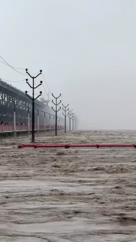 Current condition of koshi barrage #nepal #nepalitiktok #fyppppppppppppppppppppppp 
