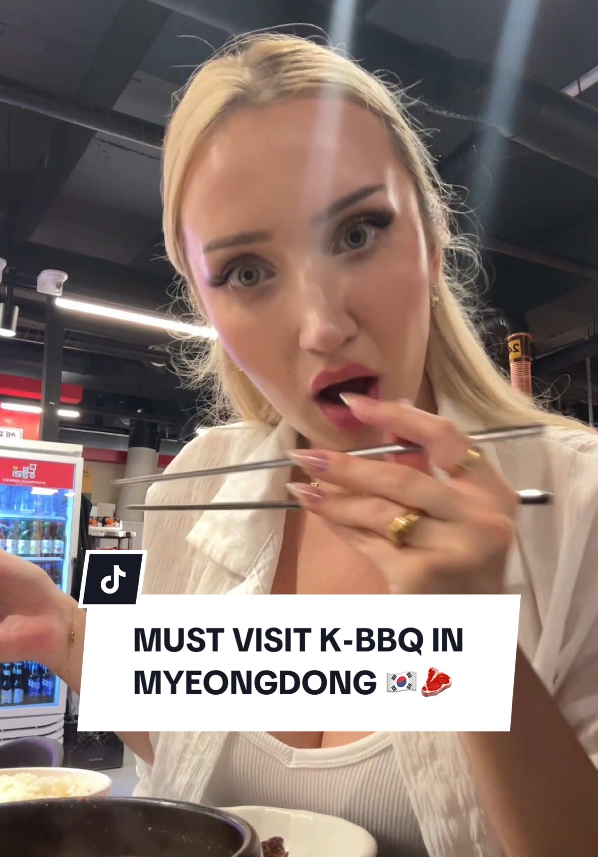 This kbbq is SO GOOD 🇰🇷🥩 worth a visit! @Myeongdong Korean BBQ Mongvely @Going Inès 🐯🇰🇷 #kbbqmongvely #myeongdongkbbq #myeongdongkoreanbbo #myeongdongbbq 