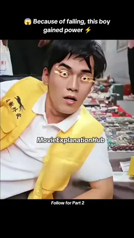 Because of falling, this boy gained power. 😱 #MovieExplanation #StoryExplained #HollywoodMovies #NetflixMovies #MovieRecap 