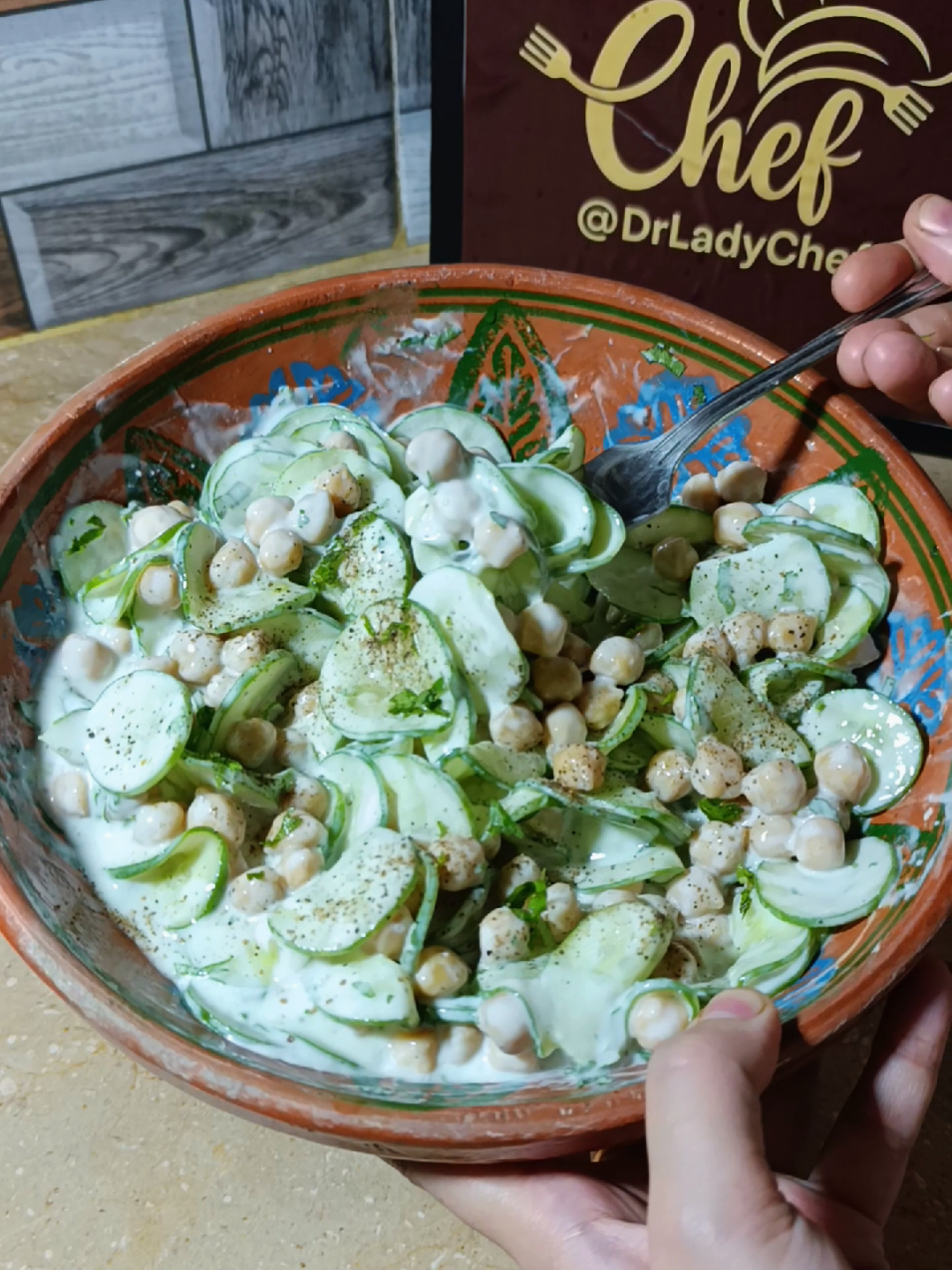 Healthy cucumber salad recipe #foodiefiesta #drladychef #fypシ #foryoupage #salad 