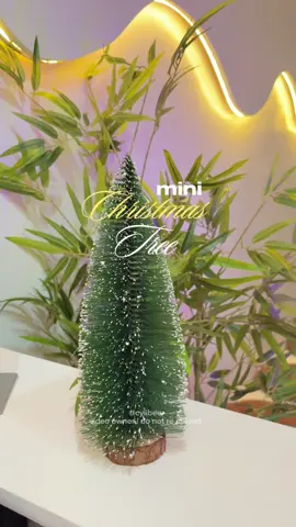 mini Christmas Tree for table or as decorative Christmas tree 🎄  #christmastree #minichristmastree #deskchristmastree #smallchristmastree #christmasdecor 