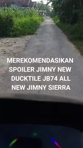 SPOILER JIMNY NEW DUCKTILE JB74 ALL NEW JIMNY SIERRA  #tiktok #trending #trend #fyp #aksesorismobil 