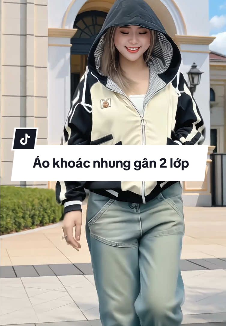 Áo khoác nữ nhung gân 6 túi 2 lớp xinh xắn #aokhoacnu #aokhoacgio #aokhoacnhunggan #aokhoacchongnang #xuhuong 