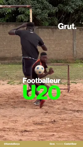 Grut : Le plus jeune prodige du football béninois  Grut Powered by Castel Beer  @sobebra 