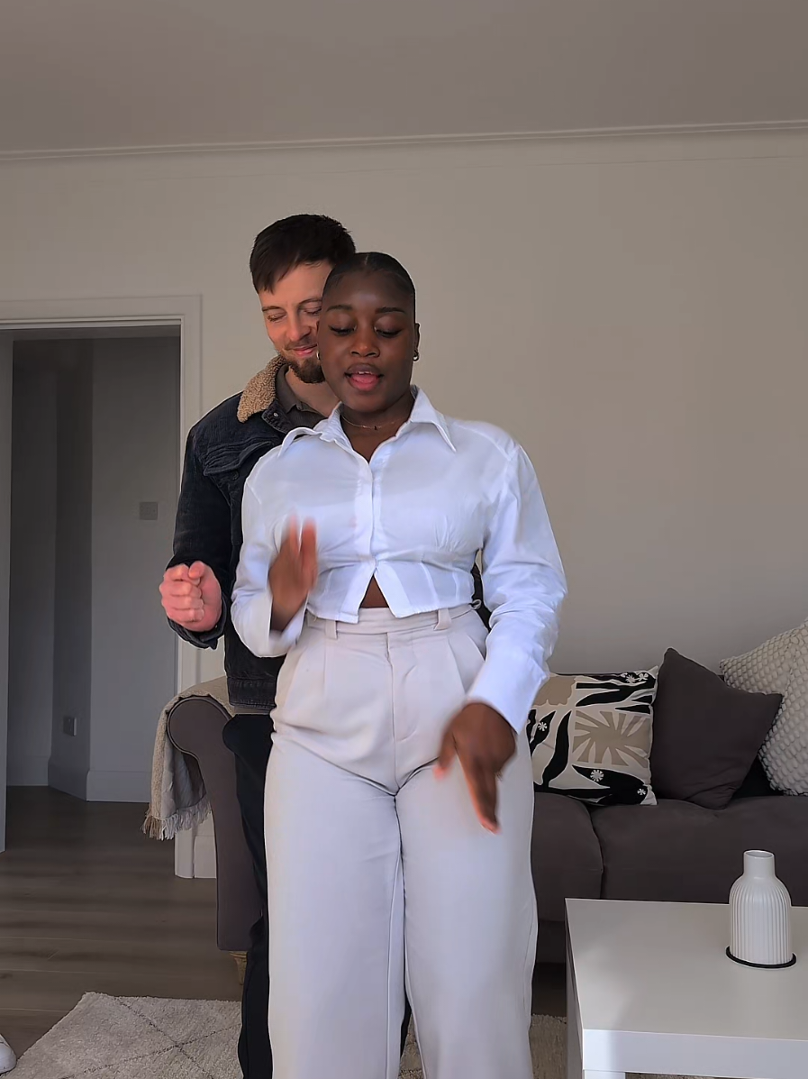 #interracialmarriage #southafrican #interracialcouple #british #blackandwhite 