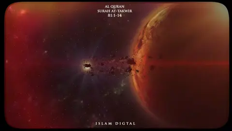 Then everyone will know what he (or she) has put forward. Surah At-Takwir 81:1-14 #alquran #quran #quranverse #quranrecitation #surah #surahattakwir  #fyp #foryoupage #tiktok 