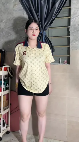 Áo thun polo họa tiết chữ sang #xuhướng #xuhuongtiktok #aopolo #aopolonam #polo 