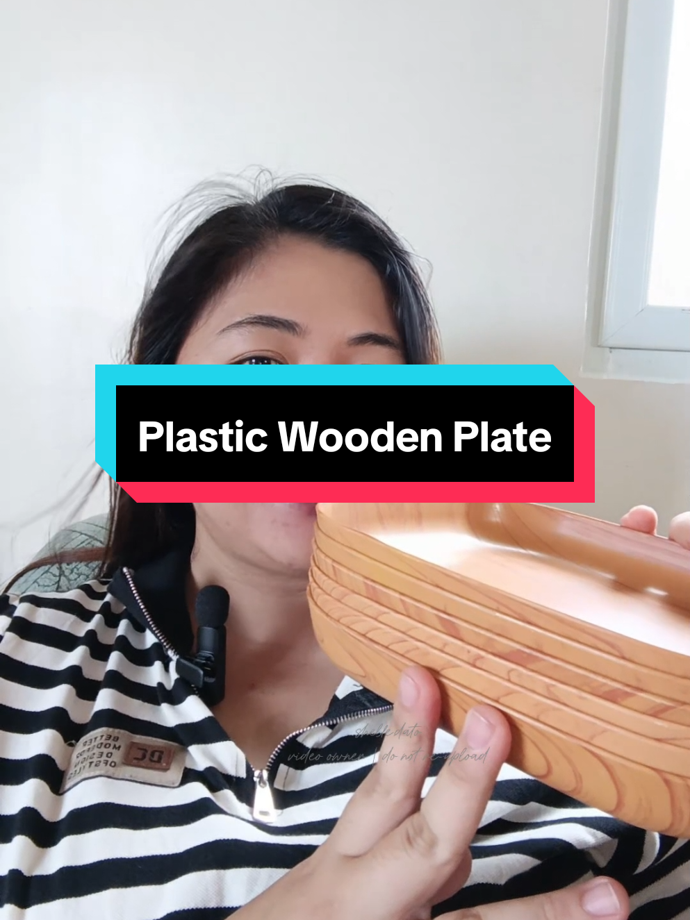 135 pesos may 6pcs ka ng ganitong plato! napakaganda na neto kaya icheck out mo na yan agad!  #plate #dinnerplate #woodenplate #fyp #viral 