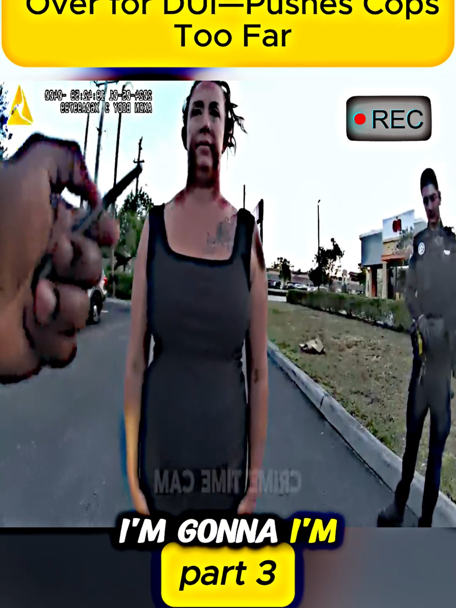 Entitled Mom Pulled Over for DUI—Pushes Cops Too Far #cops #police #bodycam #copsoftiktok