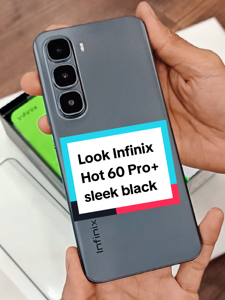 Infinix hot 60 pro plus‼️ Bayangin warna hitam yang nggak cuma gelap, tapi memancarkan aura misterius dan elegan. Sleek Black, bikin setiap pantulan cahaya terasa berkelas. Bodinya tipis cuma 5,95mm, tapi isinya ganas — baterai 5160mAh, fast charge 45W, dan layar AMOLED 144Hz yang halus banget. Kamera Sony 50MP IMX882 siap ngabadikan tiap momen dengan detail tajam. Ini bukan sekadar HP, ini simbol gaya dan performa. Kalau kamu pengen tampil keren, beda, dan berkelas — saatnya pilih Infinix HOT 60 Pro+ Sleek Black. Cek sekarang sebelum kehabisan. #infinix #hot60proplus 