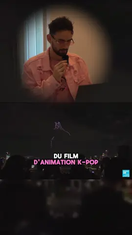 😱Un reportage sur Kpop Demon hunters !!🤯 #kpopdemonhunters #netflix #huntrix #sajaboys #golden #babysaja #rumi #zoey #shorts