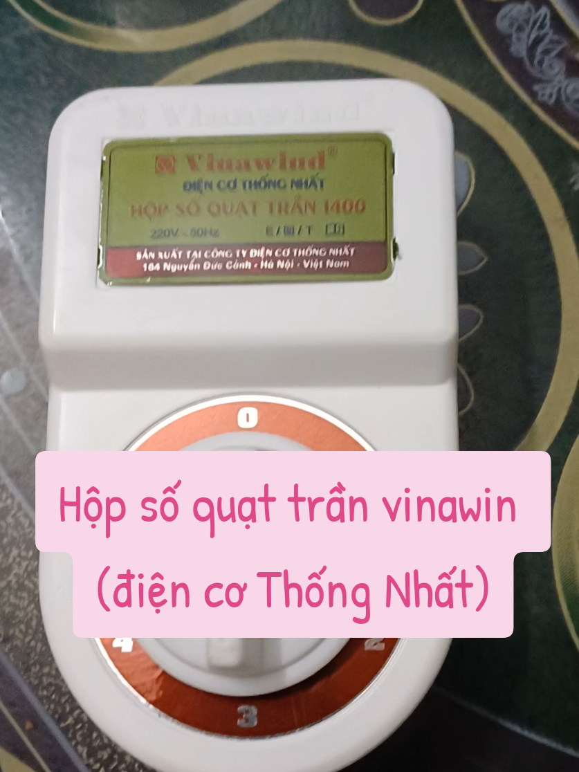 🌿🌿Hộp số quạt trần của Vinawin ( điện cơ Thống Nhất ). #hopsoquattranvinawin 