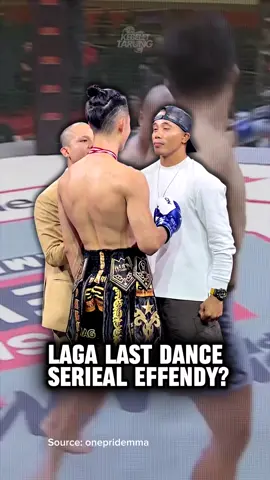 Last dance serial effendy! Ya serial effendy salah satu fighter keras yang dimiliki indonesia yang baru baru ini namanya naik terlebih lagi setelah byon mengumumkan laganya melawan ammarul di byon 6 indonesia vs malaysia jilid 2.  Namun sayangnya di livenya belum lama ini fighter berjuluk the white rock tersebut mengumumkan bila fightnya di november nanti kemungkinan besar akan menjadi laga penutup karirnya di industri yang membesarkan namanya ini.  Hmm jadi gimana menurut kalian? Akankah serial menutup karirnya dengan hasil yang manis? Coba tulis di komentar. #kebeletarung 