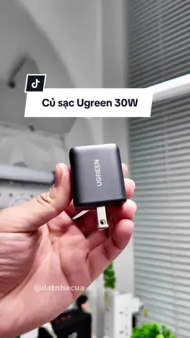 Củ sạc nhanh 3 cổng Ugreen 30W #cusacnhanh30w #sacugreen #ugreen30w #datnhacua 
