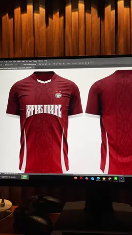 Cuma desain jersey doang bang #graphicdesign #jerseydesign #tshirtdesign #desainkaos #sisilainstudio 