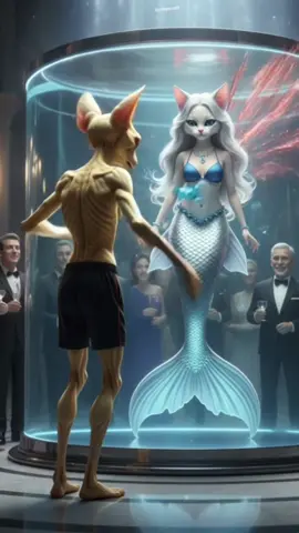 The mermaid became human but was ungrateful and the ending #catsoftiktok #mamacat #funnyvideos😂 #cutecat #funnyvideos 
