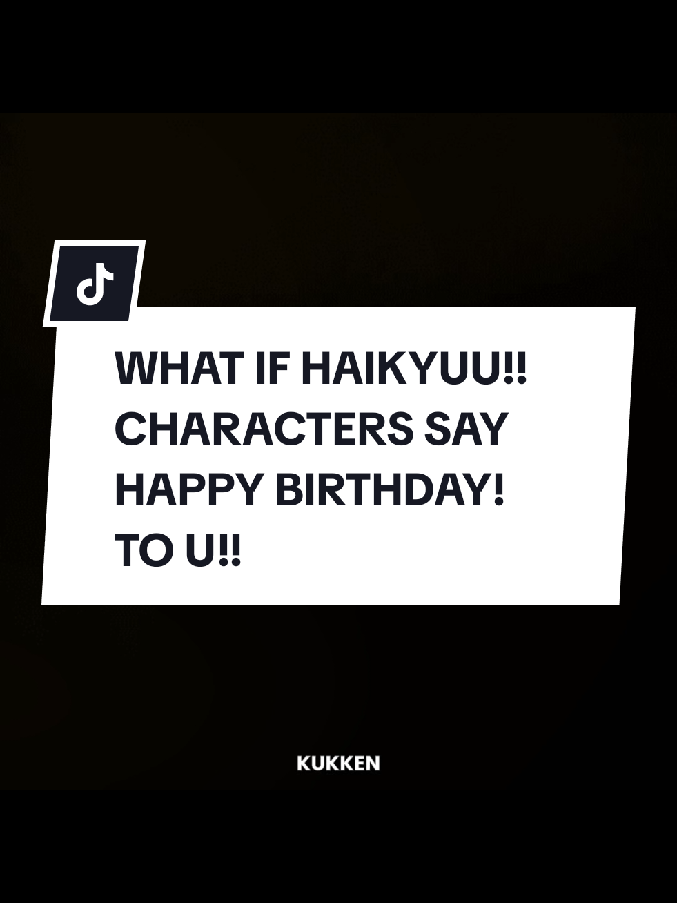 What if? 🤭🤭 Voiced By Me #trending #birthday #foryoupage #fyp #haikyuu 