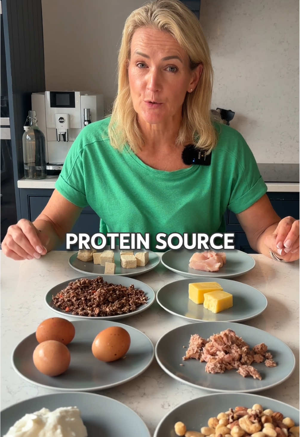 20g Protein Comparison Greek yoghurt - 108 calories Mixed nuts - 784 calories  Large Eggs - 204 calories Tuna - 87 calories Cheese - 333 calories  Protein Granola - 515 calories  Chicken breast - 90 calories  Tofu - 180 calories  Not all protein sources are equal. A food is considered a good source of protein if it contains at least 10g of protein per 100 calories. #caloriecomparison #protein #macros