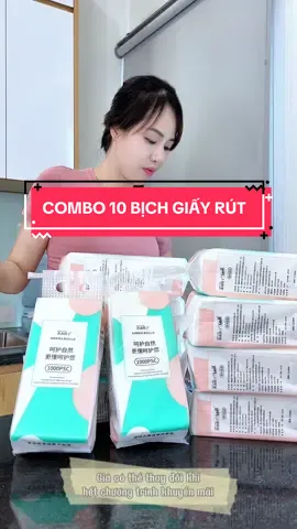 Combo 10 bịch giấy rút #hiensonnet #sonnetgroup #giayrut #giayrutmorepure 