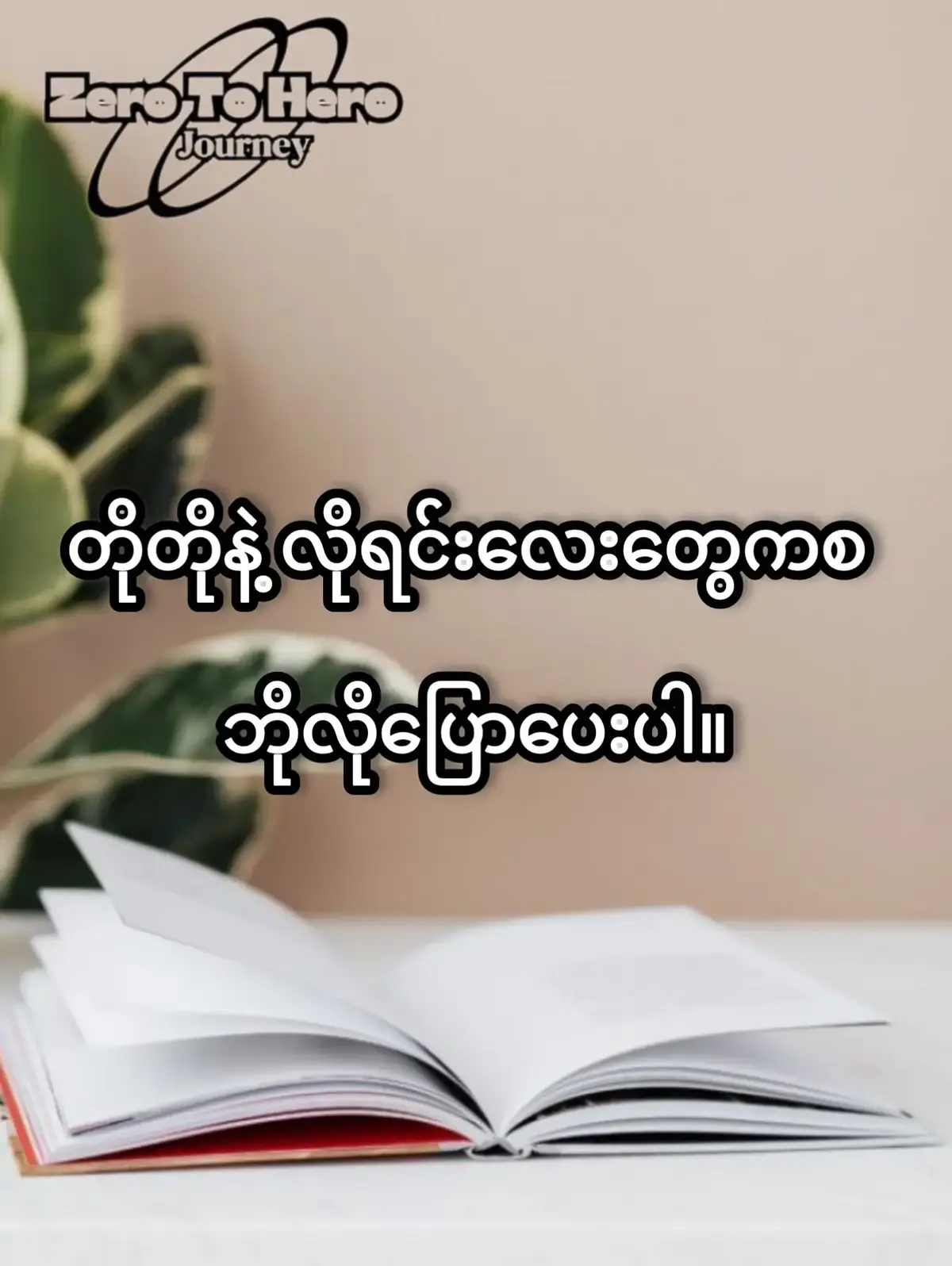 ဘိုလိုclass#zerotoherojourney #sharingenglish 