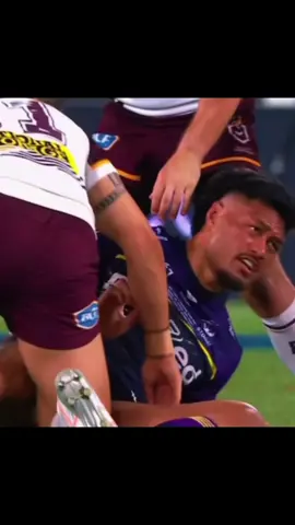 Unlucky stefano 😬 #stefanoutoikamanu #nrl #nrltiktok #nrlfinals #melbournestorm 