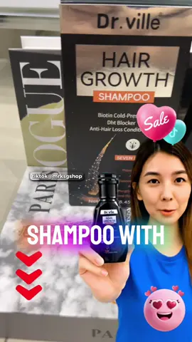 Dr ville hair shampoo😍try now