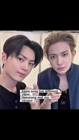 The differences make the song beautiful #jay #heeseung #enhypen #voice  #CapCut 