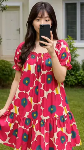 HOMEDRESS LOMITA RAYON VISCOSE LONGDRESS-PENDEK. Motif Daster Wanita Tidur Kimono Busui.