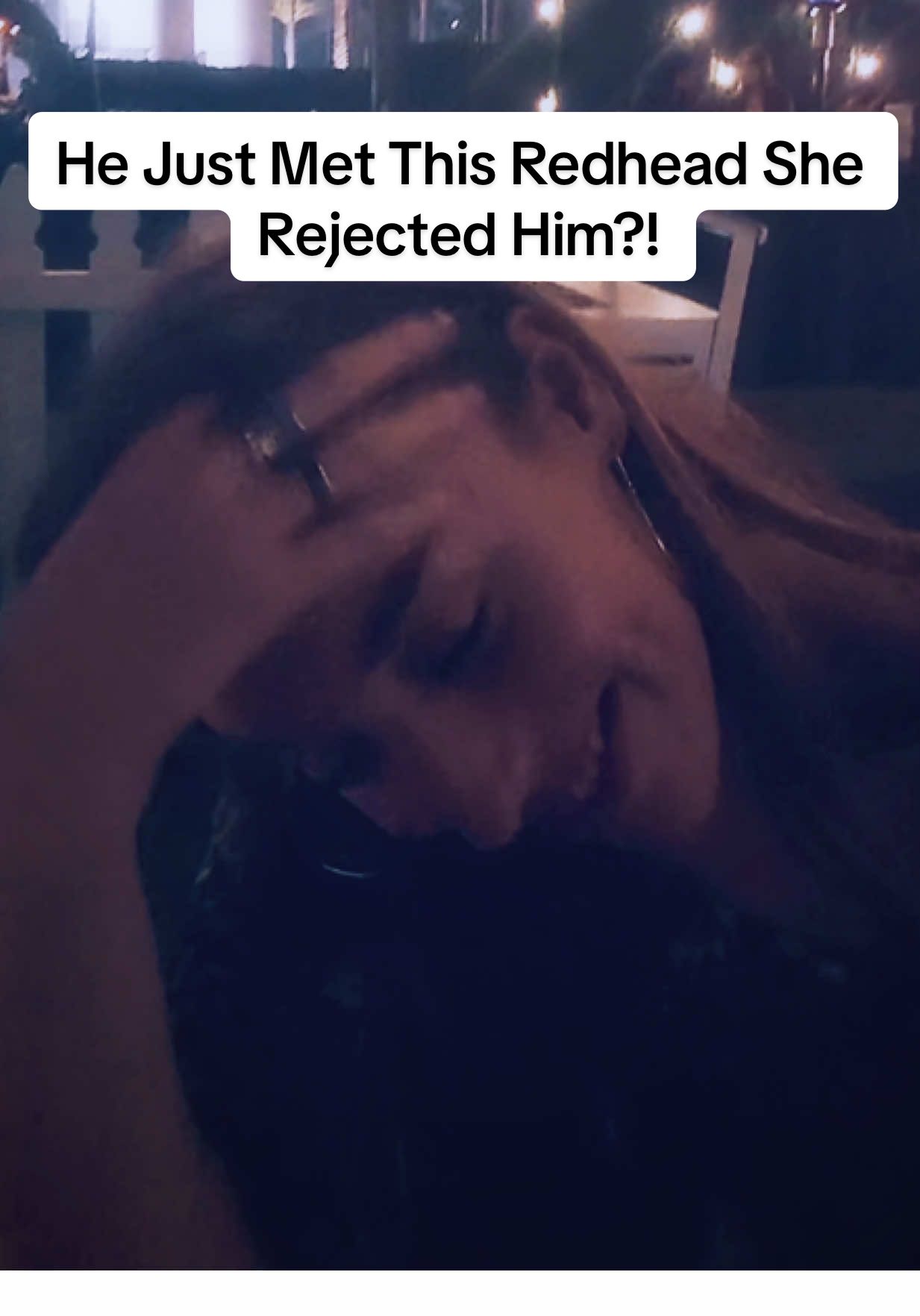 She said no but he called her bluff immediately 👀#rizzking #redheadgirl #americangirls #lagirl #firstkiss 