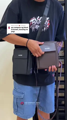 Replying to @April K.🍓 parehas pong maganda yang dalwang bag. #betabag #shoulderbag #waterproofbag #unisexbag 
