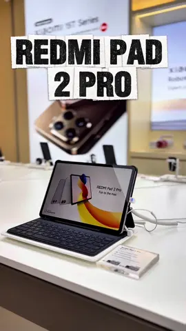 New Redmi has landed! Introducing the Redmi Pad 2 Pro!  #xiaomi #redmi #fyp #foryoupage #xiaomimalaysia 