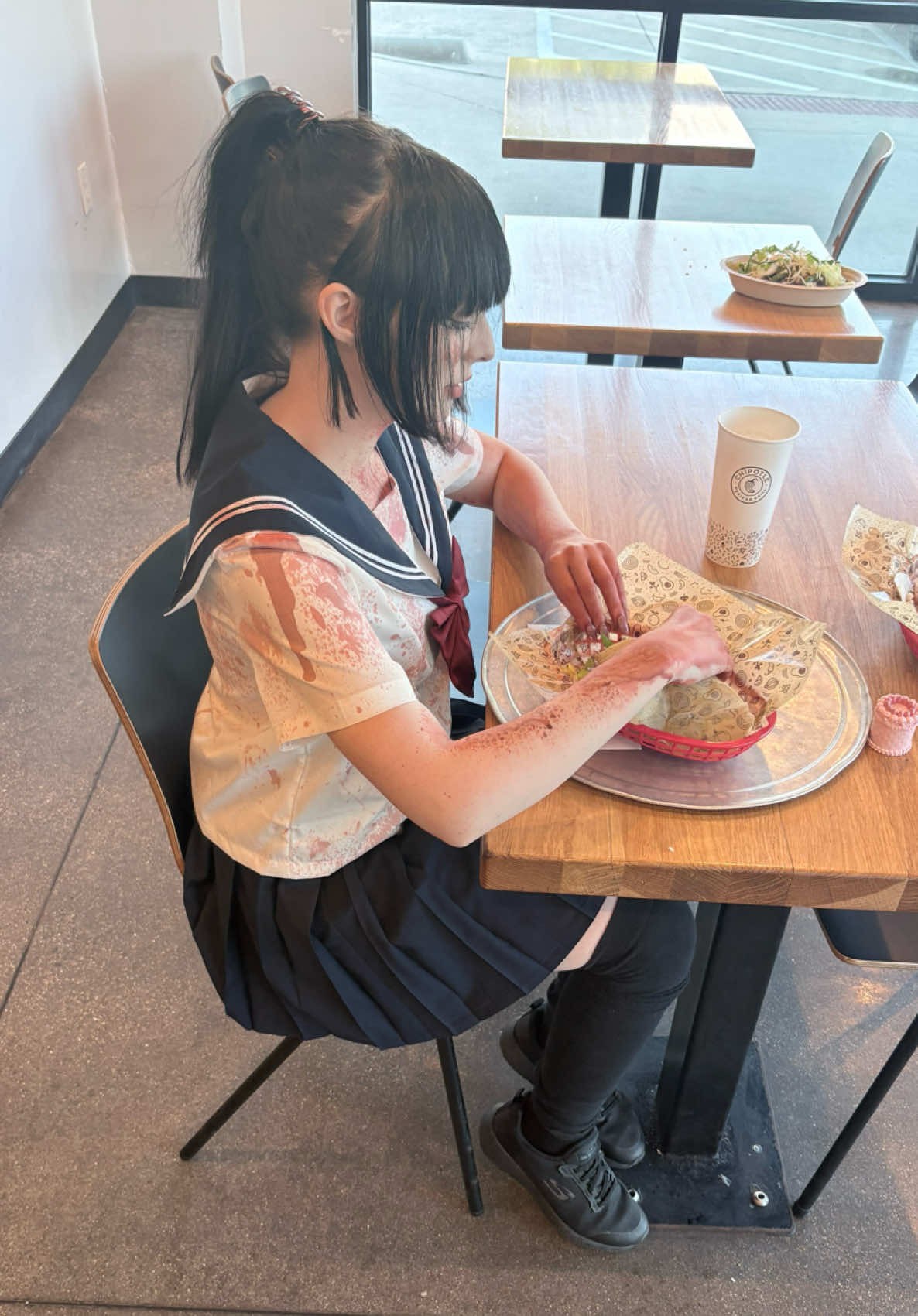 Like what’s ur problem 😔 #fypシ #xyzbca #ayanoaishi #cosplay #yansim 